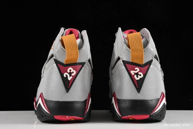 Rep LUCY Reflective Jordan Air 7 Cardinal BV6281-006 0820